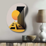 Reality Of Essential Shapes VII - Asymmetric Metal Wall Art