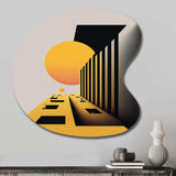 Reality Of Essential Shapes VII - Asymmetric Metal Wall Art