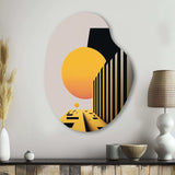 Reality Of Essential Shapes VII - Asymmetric Metal Wall Art