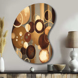 Aged Barrel Universes II - Asymmetric Metal Wall Art