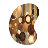 Aged Barrel Universes II - Asymmetric Metal Wall Art