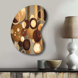 Aged Barrel Universes II - Asymmetric Metal Wall Art