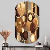 Aged Barrel Universes II - Asymmetric Metal Wall Art