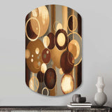 Aged Barrel Universes II - Asymmetric Metal Wall Art