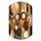 Aged Barrel Universes II - Asymmetric Metal Wall Art