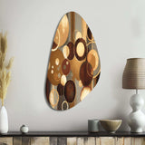 Aged Barrel Universes II - Asymmetric Metal Wall Art