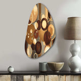 Aged Barrel Universes II - Asymmetric Metal Wall Art