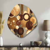 Aged Barrel Universes II - Asymmetric Metal Wall Art