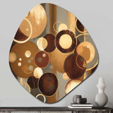 Aged Barrel Universes II - Asymmetric Metal Wall Art