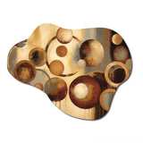 Aged Barrel Universes III - Asymmetric Metal Wall Art