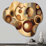 Aged Barrel Universes III - Asymmetric Metal Wall Art