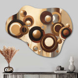 Aged Barrel Universes V - Asymmetric Metal Wall Art