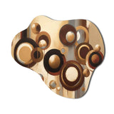 Aged Barrel Universes V - Asymmetric Metal Wall Art