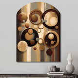 Aged Barrel Universes VI - Asymmetric Metal Wall Art