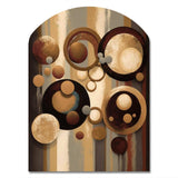 Aged Barrel Universes VI - Asymmetric Metal Wall Art