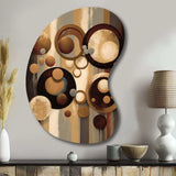 Aged Barrel Universes VI - Asymmetric Metal Wall Art