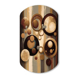 Aged Barrel Universes VI - Asymmetric Metal Wall Art