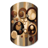 Aged Barrel Universes VI - Asymmetric Metal Wall Art