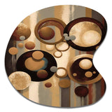 Aged Barrel Universes VI - Asymmetric Metal Wall Art