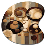 Aged Barrel Universes VI - Asymmetric Metal Wall Art