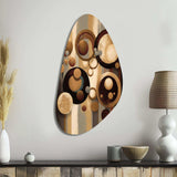 Aged Barrel Universes VI - Asymmetric Metal Wall Art