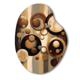 Aged Barrel Universes VI - Asymmetric Metal Wall Art