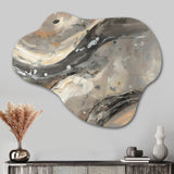 Morning Effervescence I - Asymmetric Metal Wall Art