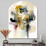 Alizarin Order - Asymmetric Metal Wall Art