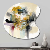 Alizarin Order - Asymmetric Metal Wall Art