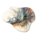 Jazz Rhythms In Shades Of Gray III - Asymmetric Metal Wall Art