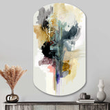 Alizarin Order II - Asymmetric Metal Wall Art