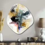 Alizarin Order II - Asymmetric Metal Wall Art