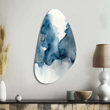 Feeling Honolulu Blue II - Asymmetric Metal Wall Art