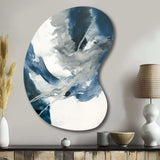 Feeling Honolulu Blue X - Asymmetric Metal Wall Art