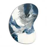 Feeling Honolulu Blue X - Asymmetric Metal Wall Art