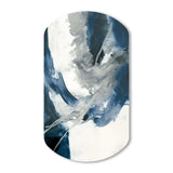 Feeling Honolulu Blue X - Asymmetric Metal Wall Art