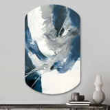 Feeling Honolulu Blue X - Asymmetric Metal Wall Art