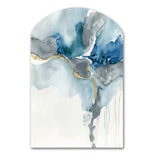 Sunshine Through The Clouds II - Asymmetric Metal Wall Art