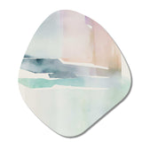 Pastel Serenity II - Asymmetric Metal Wall Art