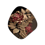 Gilded Rose Vintage Glam I - Asymmetric Metal Wall Art