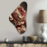 Gilded Rose Vintage Glam II - Asymmetric Metal Wall Art