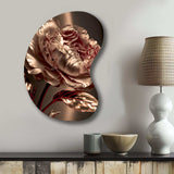 Gilded Rose Vintage Glam II - Asymmetric Metal Wall Art