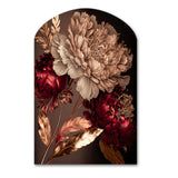 Gilded Rose Vintage Glam IV - Asymmetric Metal Wall Art