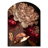 Gilded Rose Vintage Glam IV - Asymmetric Metal Wall Art