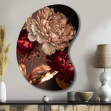 Gilded Rose Vintage Glam IV - Asymmetric Metal Wall Art