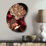 Gilded Rose Vintage Glam IV - Asymmetric Metal Wall Art