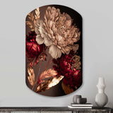 Gilded Rose Vintage Glam IV - Asymmetric Metal Wall Art