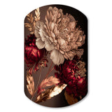 Gilded Rose Vintage Glam IV - Asymmetric Metal Wall Art