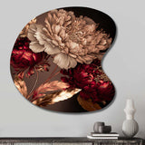 Gilded Rose Vintage Glam IV - Asymmetric Metal Wall Art