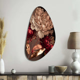 Gilded Rose Vintage Glam IV - Asymmetric Metal Wall Art